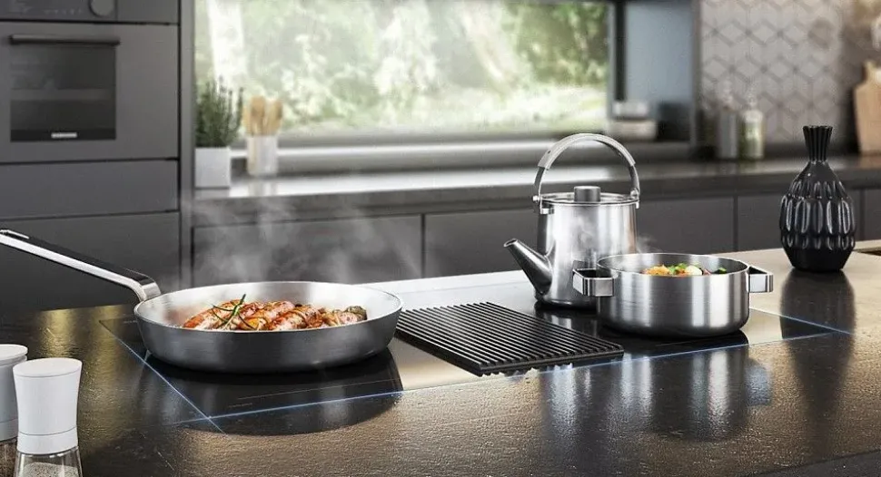 Piano cottura Aspirante 80 cm nz84t9747uk della marca Samsung a prezzo Outlet