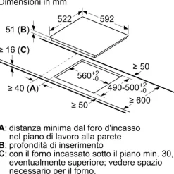 Piano cottura di qualità Modello t56ub50x0  Neff a prezzo ribassato