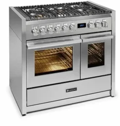 Piano cottura modello Lancellotti maestro 100 Steel a PREZZI OUTLET