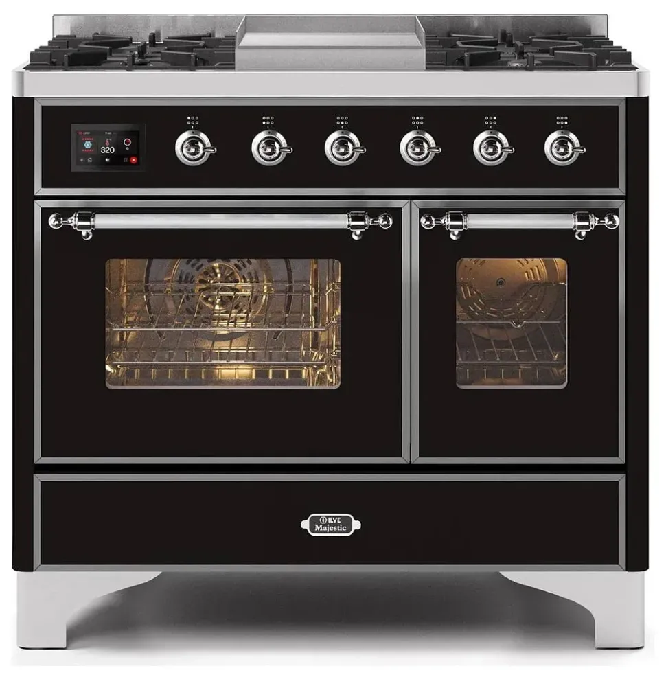 Piano cottura modello Majestic md10n dell'azienda Ilve a prezzo ribassato