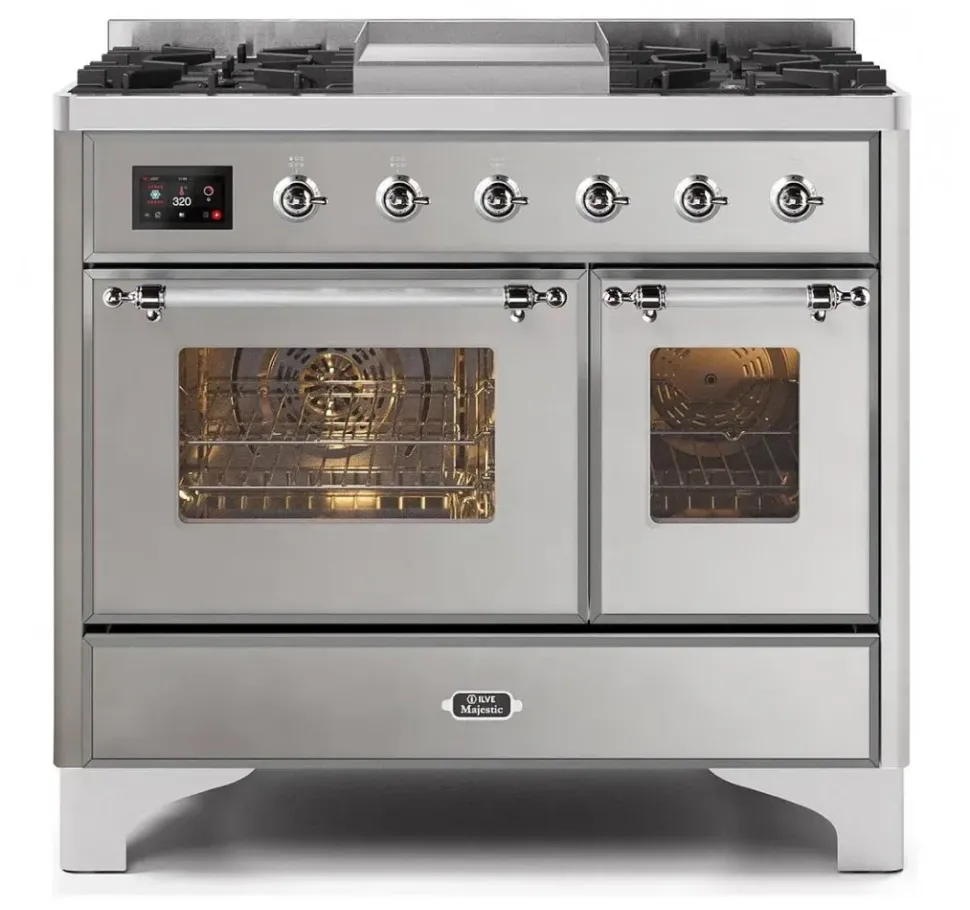Piano cottura modello Majestic md10n dell'azienda Ilve a prezzo ribassato