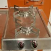 Piano cottura modello Piano cottura 2 fuochi del brand Alpes inox a prezzo ribassato