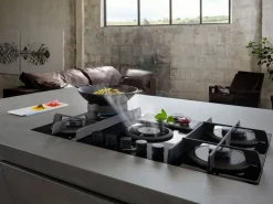 Piano cottura Nikolatesla flame  Elica in Offerta Outlet