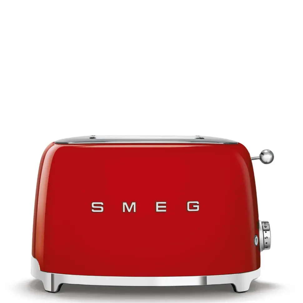 Piccoli elettrodomestici Smeg Tostapane rosso in Offerta Outlet