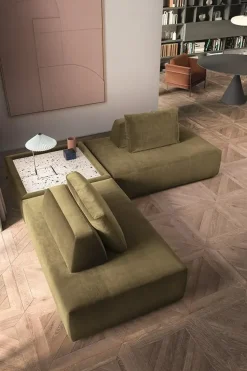 Platform tessuto in poliuretano Felis in Offerta Outlet