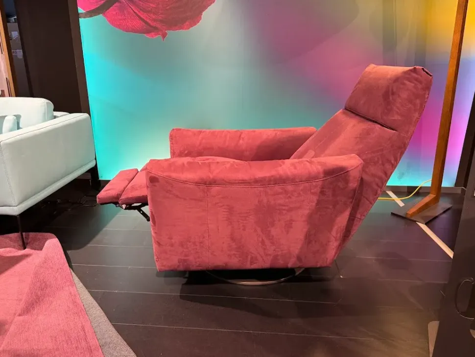 Poltrona Blues con movimento relax a marchio Egoitaliano con uno sconto imperdibile