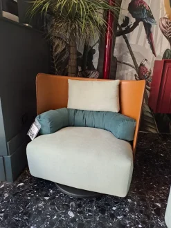 Poltrona Campiello+ Zanotta in Tessuto SCONTATA