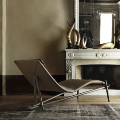 Poltrona con movimento relax Donovan in Ecopelle Cattelan italia con forte sconto