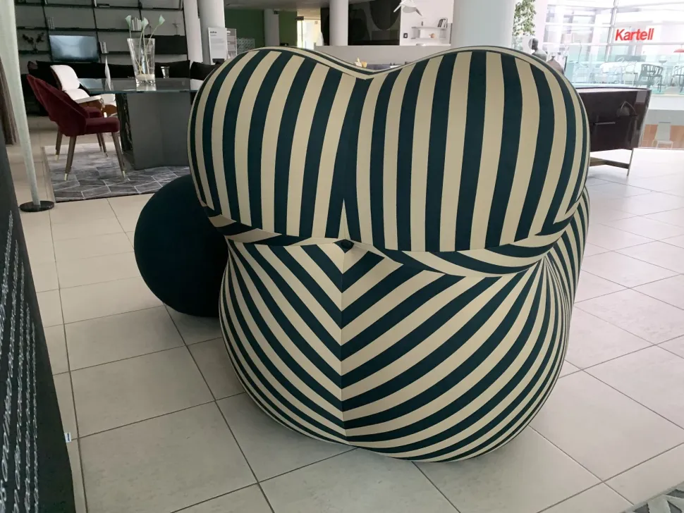 Poltrona con poggiapiedi Up 50 B&b italia in Offerta Outlet