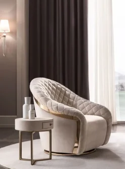 Poltrona con seduta fissa Portofino Cantori in Offerta Outlet