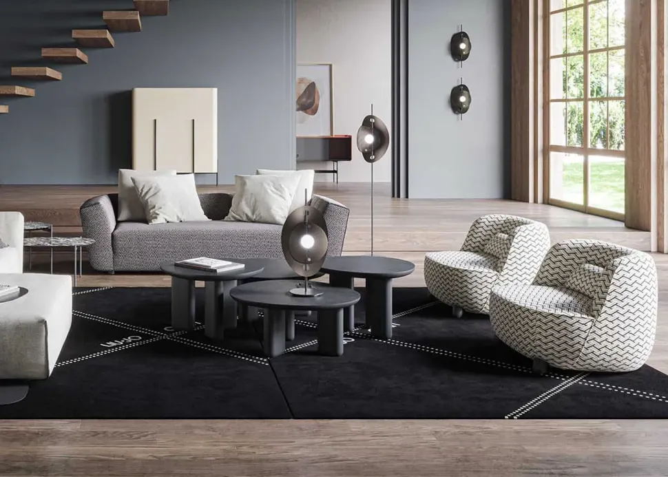 Poltrona con seduta fissa Gradisca Liu jo living in Offerta Outlet