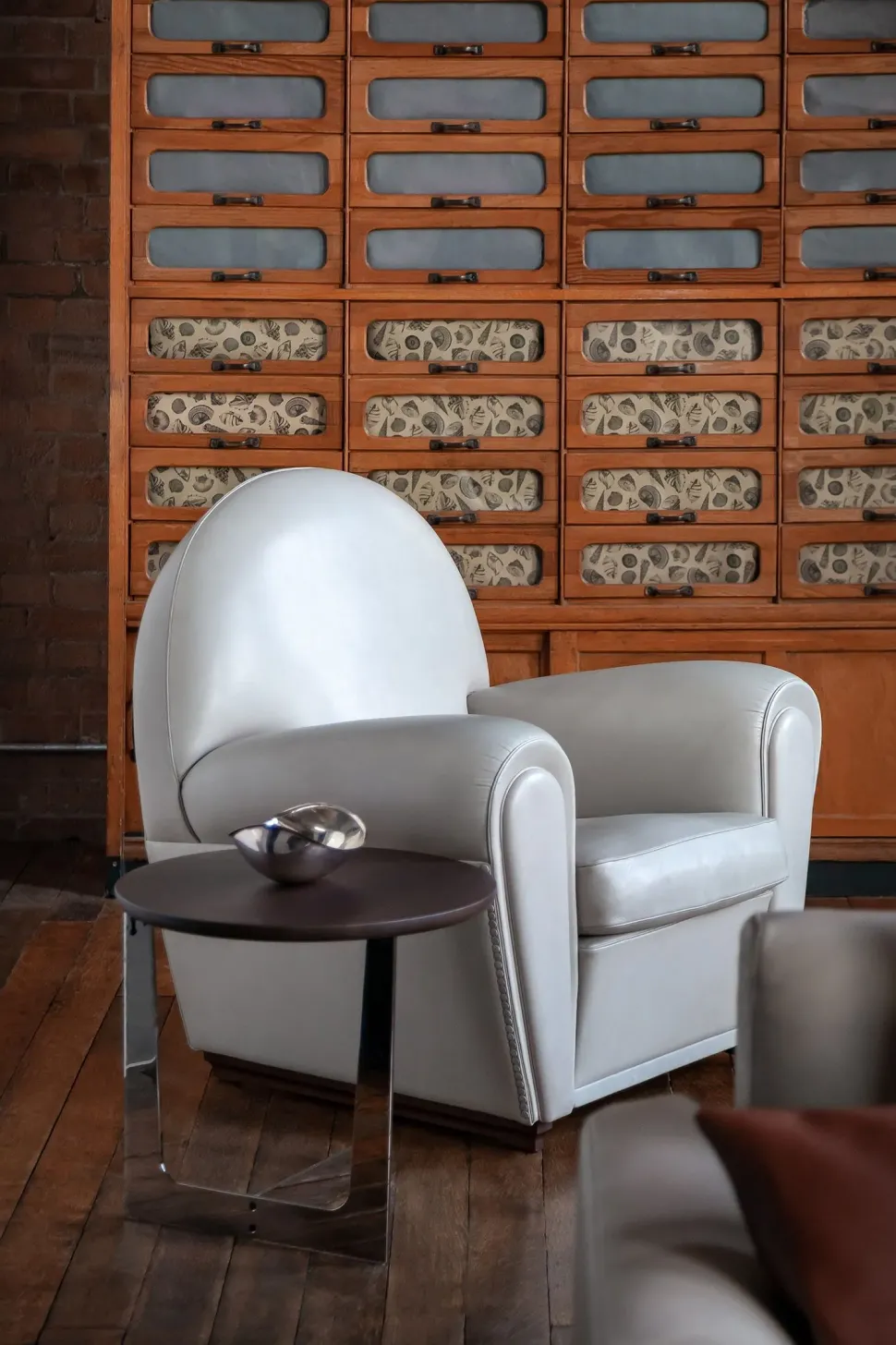 Poltrona con seduta fissa Vanity fair Poltrona frau in Offerta Outlet