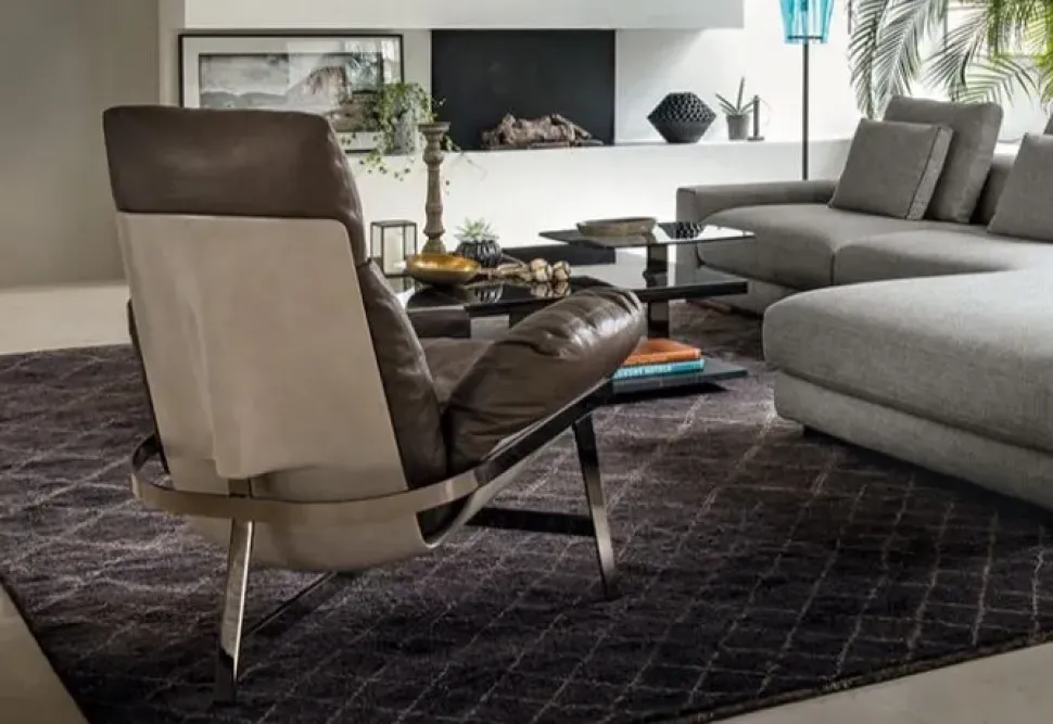 Poltrona con seduta fissa Jupiter lite Arketipo in Offerta Outlet