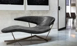 Poltrona con seduta fissa Manta Arketipo a prezzo scontato