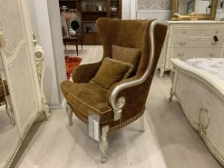 Poltrona con seduta fissa Valeria Collezione esclusiva in Offerta Outlet