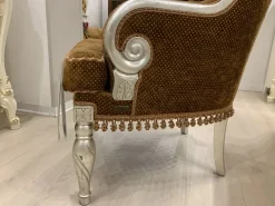 Poltrona con seduta fissa Valeria Collezione esclusiva in Offerta Outlet