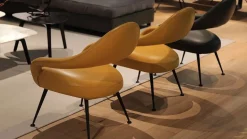 Poltrona con seduta fissa Letizia Poltrona frau a prezzo Outlet