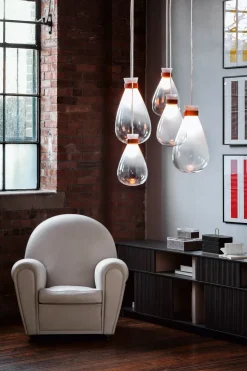 Poltrona con seduta fissa Vanity fair Poltrona frau a prezzo Outlet