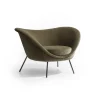 Poltrona con seduta fissa D.154.2 gio ponti  Molteni & c in Offerta Outlet