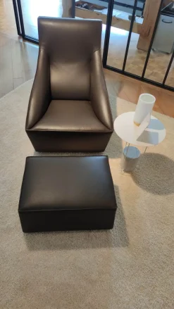 Poltrona Doda Molteni & c in Pelle SCONTATA