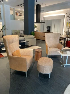 Poltrona Gentleman reserved Poliform in Pelle SCONTATA