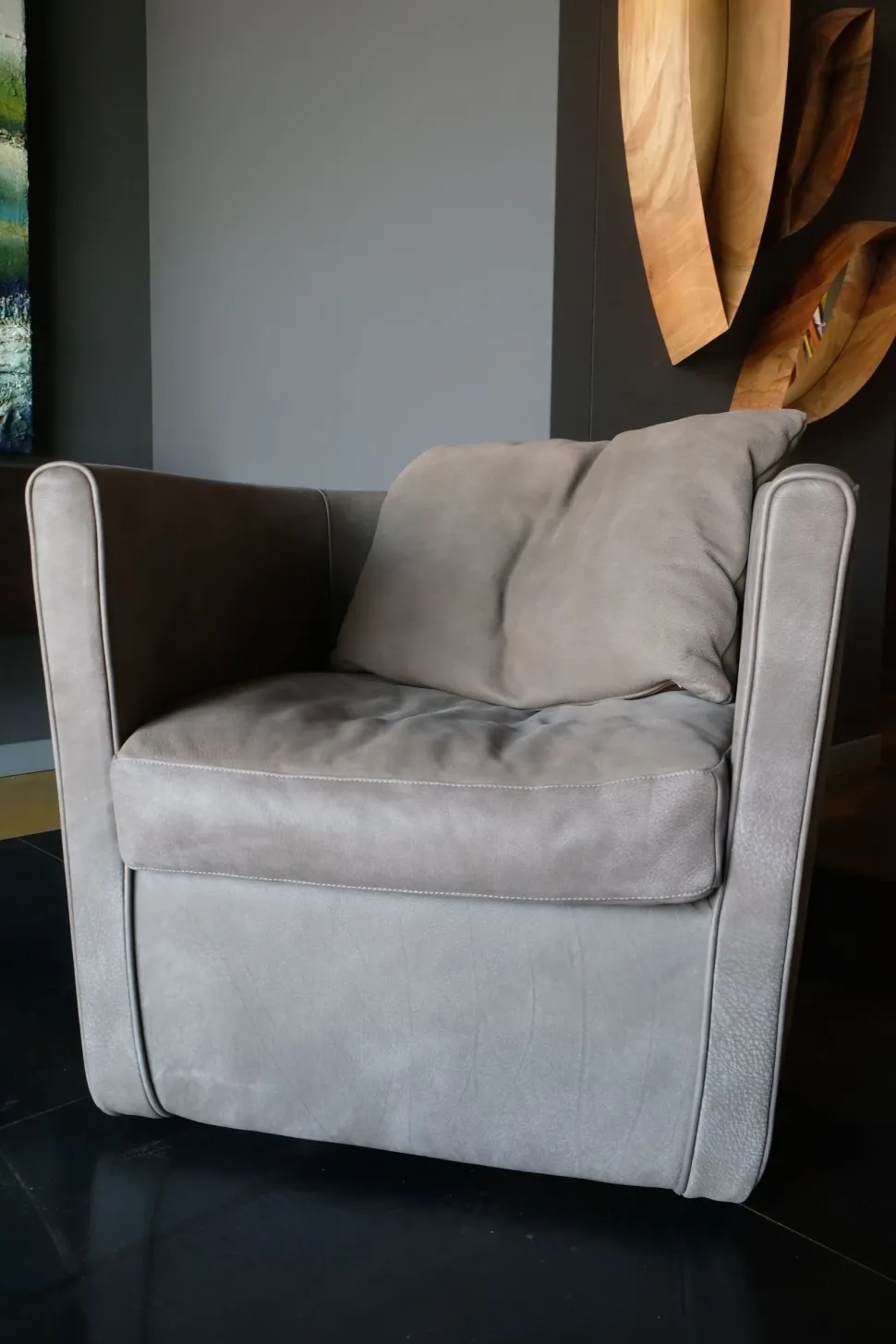 Poltrona in Pelle Mia Md house a prezzo scontato