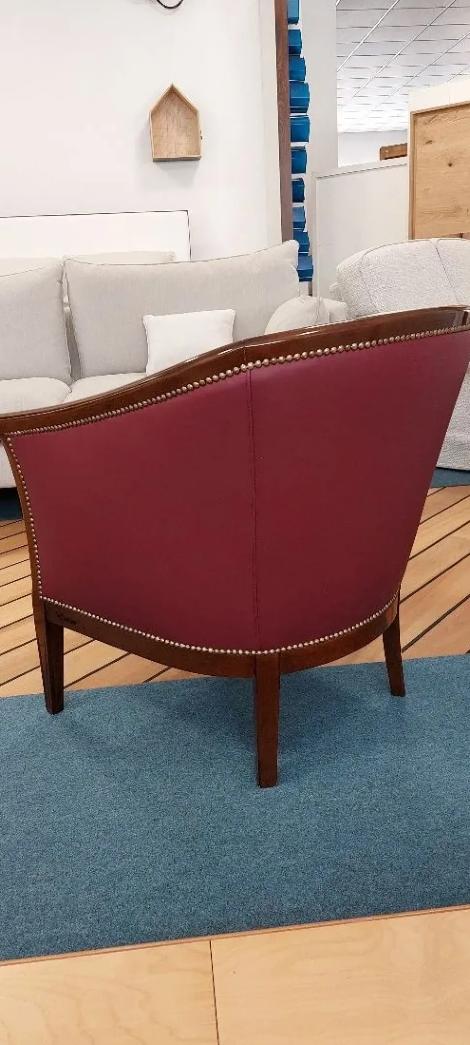 Poltrona in Pelle Piazza Le fablier a prezzo Outlet