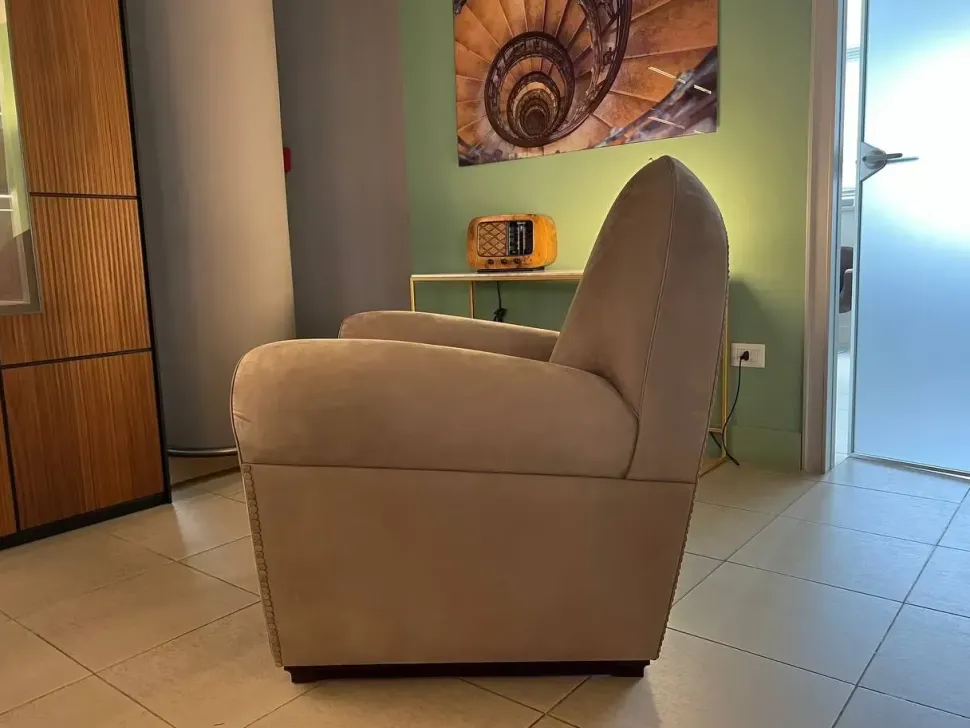 Poltrona in Pelle Vanity fair limited edition Poltrona frau a prezzo Outlet