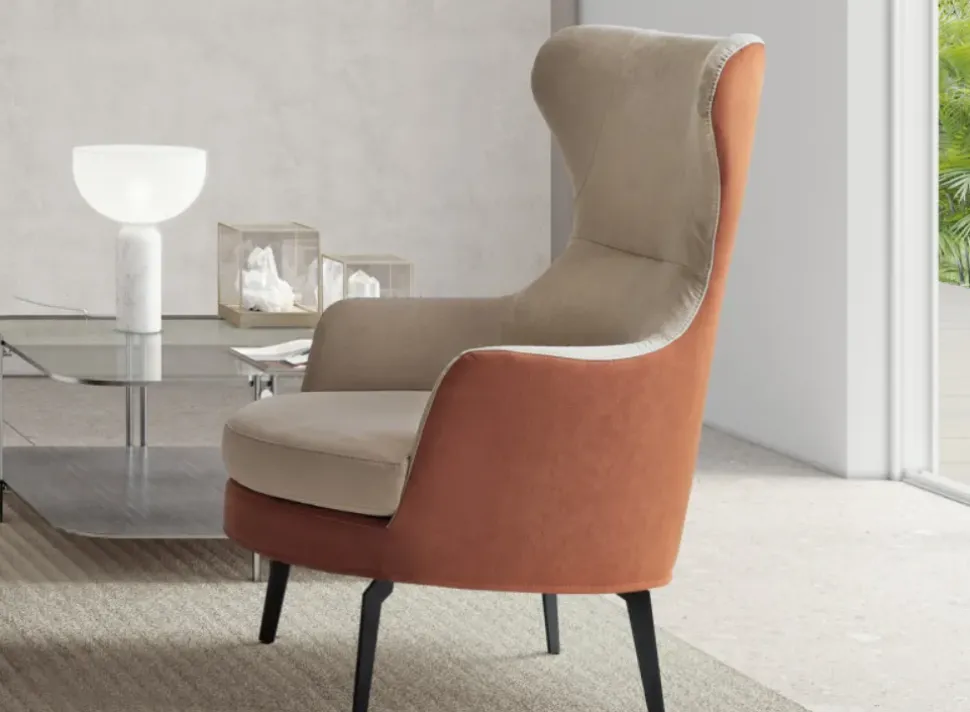 Poltrona in stile design Dodo Le comfort in Offerta Outlet