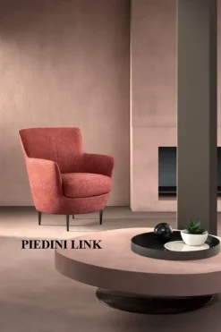 Poltrona in stile moderna Moon high Samoa in Offerta Outlet