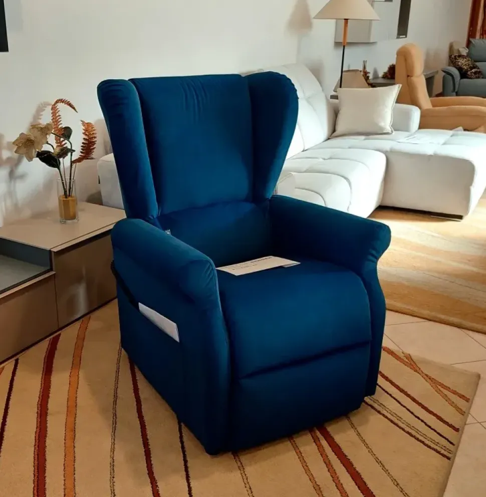 Poltrona in stile moderna Berger Hopplà in Offerta Outlet