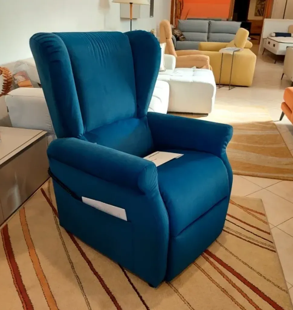 Poltrona in stile moderna Berger Hopplà in Offerta Outlet