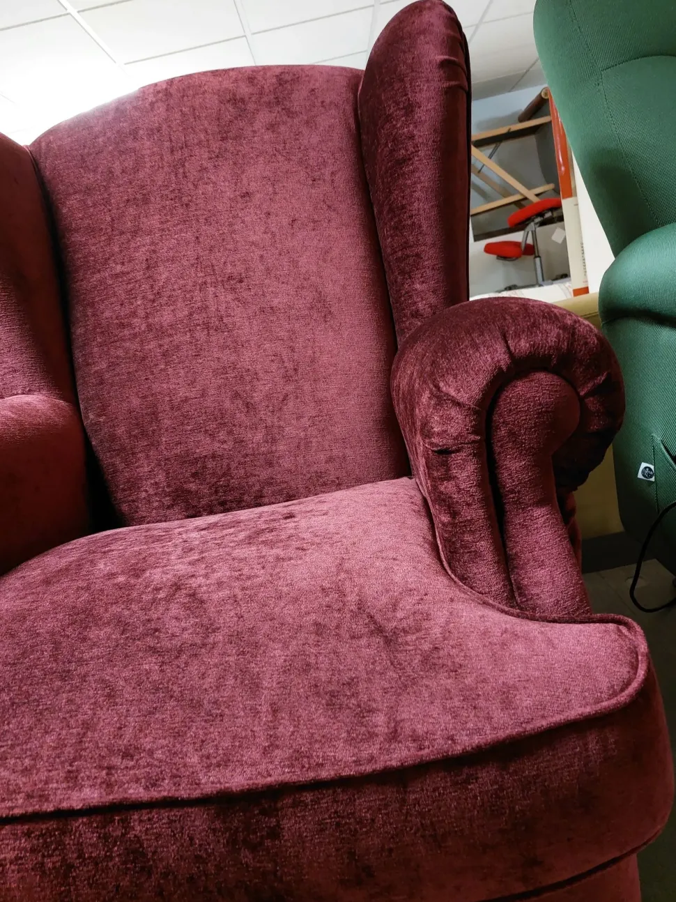 Poltrona in Tessuto Bergere Art salotti a prezzo scontato