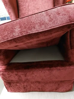 Poltrona in Tessuto Bergere Art salotti a prezzo scontato