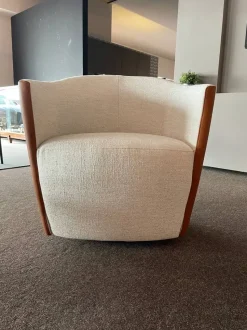 Poltrona in Tessuto Fuller Presotto a prezzo scontato