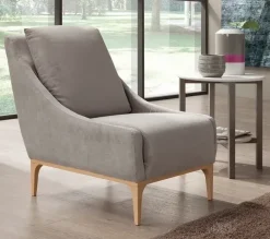 Poltrona in Tessuto Leila Artigianale in Offerta Outlet