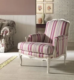 Poltrona in Tessuto Tiglio Tre ci salotti