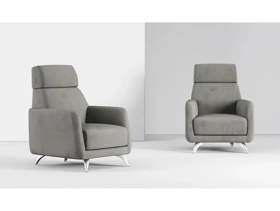 Poltrona Isabel * Doimo salotti in Tessuto SCONTATA