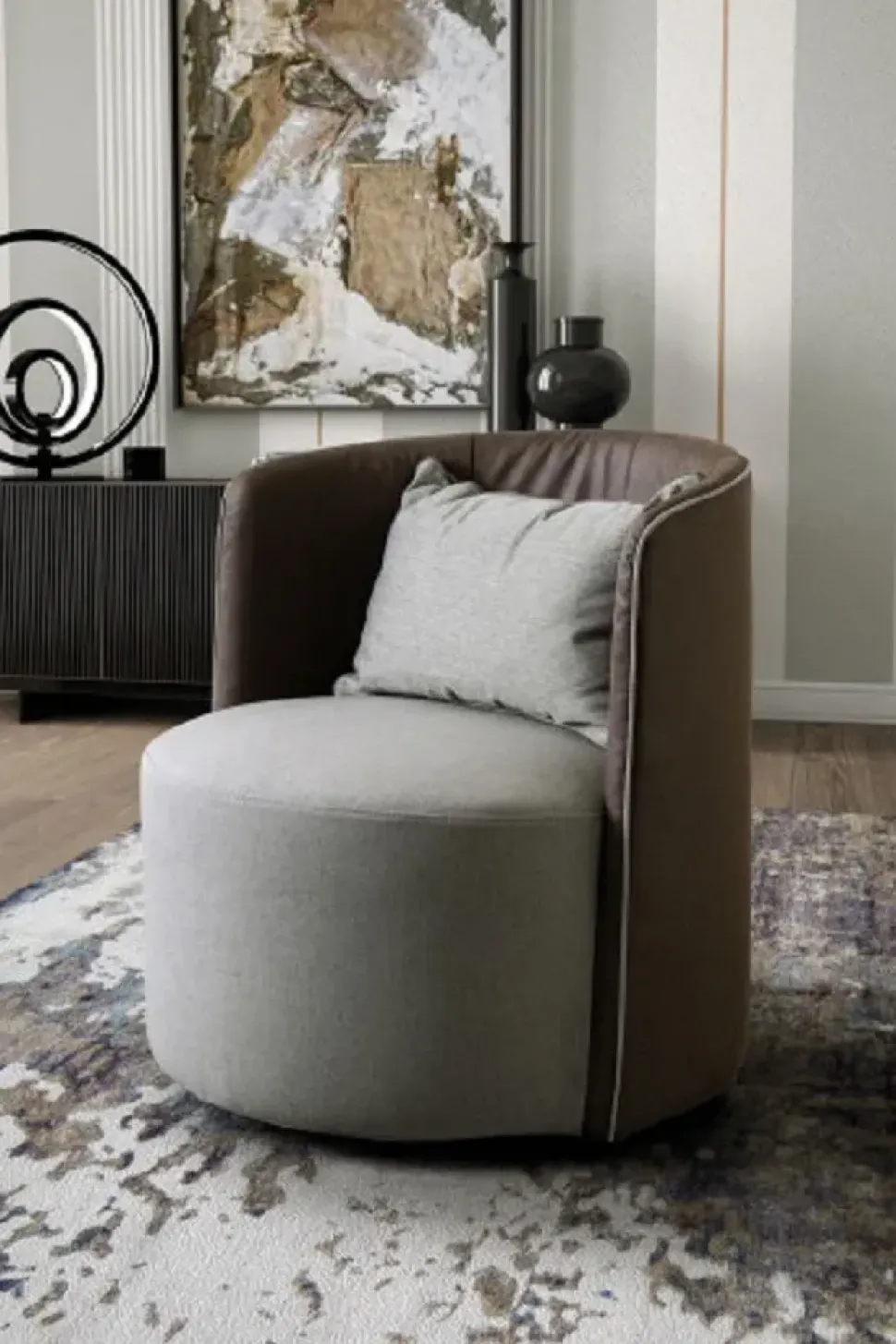 Poltrona Isabel Artigianale in Tessuto SCONTATA