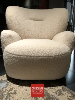 Poltrona Loll 09 Gervasoni in Tessuto SCONTATA