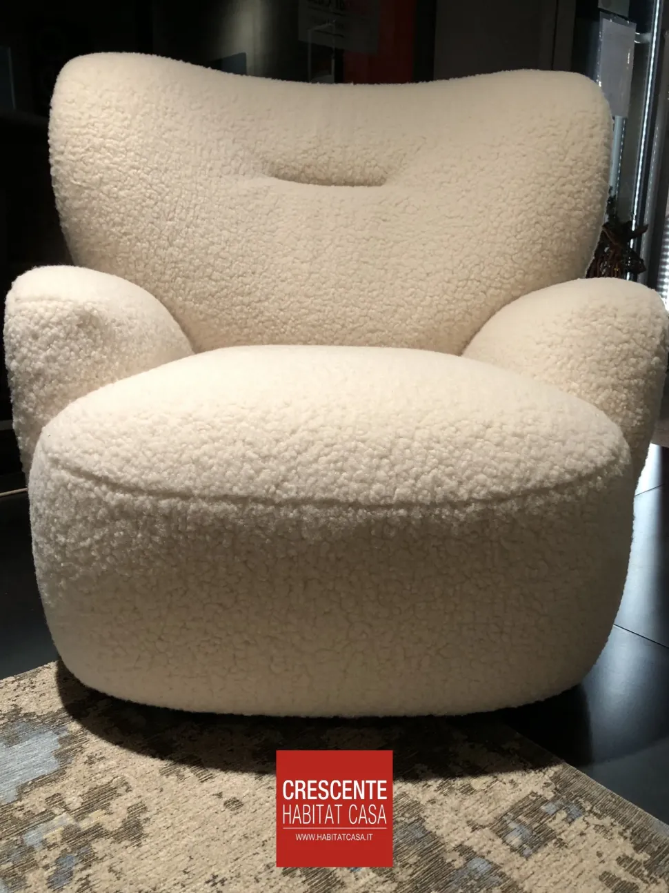 Poltrona Loll 09 Gervasoni in Tessuto SCONTATA