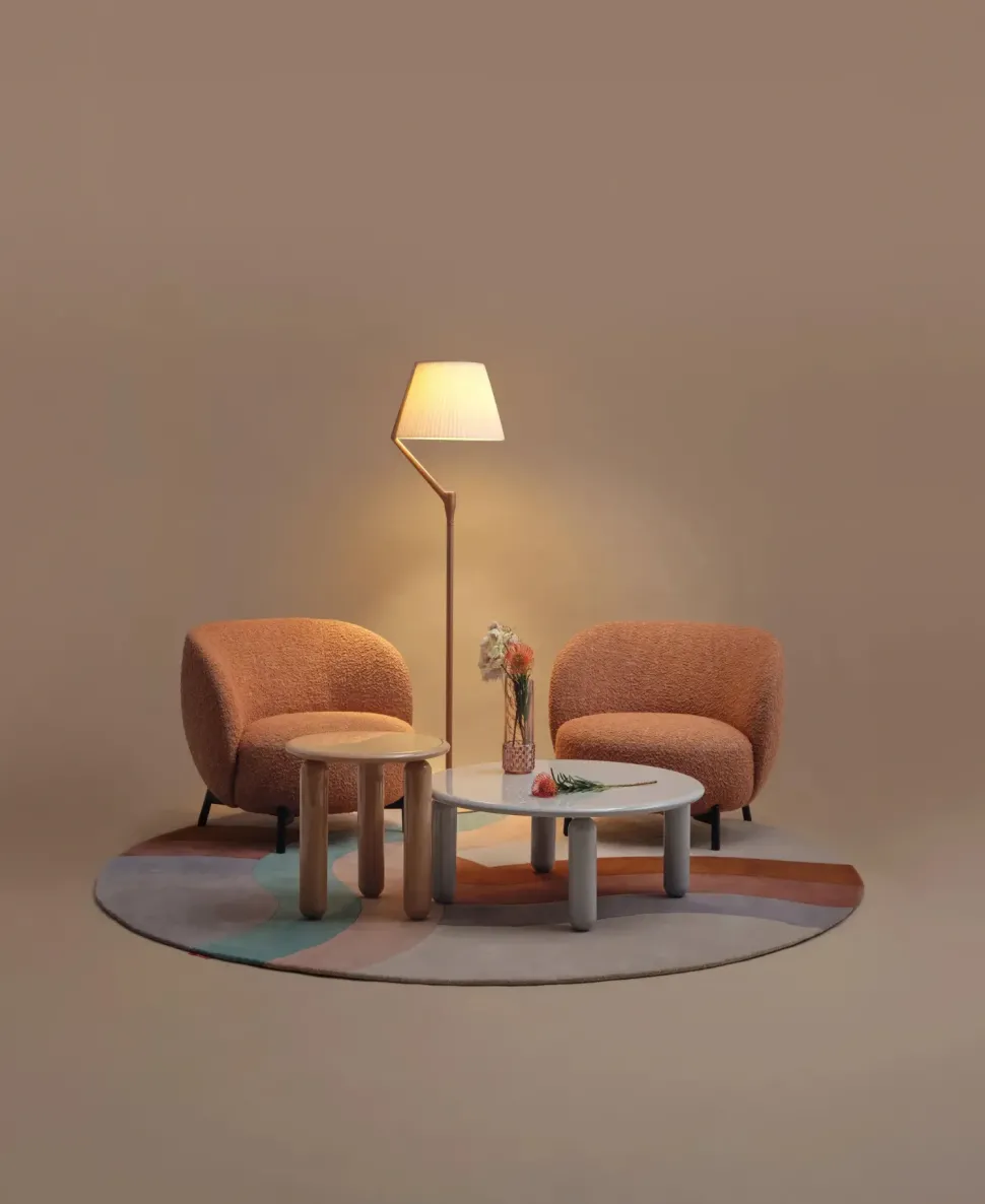 Poltrona Lunam poltrona Kartell in Tessuto SCONTATA