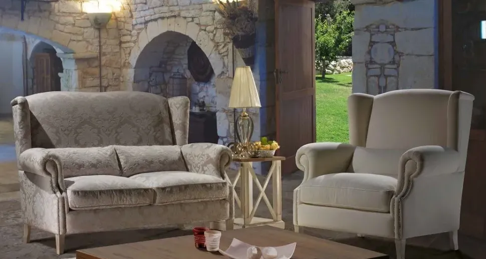 Poltrona modello Poltrona piuma doppio strato cortina Md work ad un prezzo imperdibile