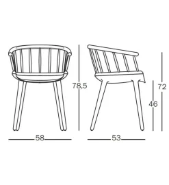 Poltrona modello Poltroncina cyborg stick magis Magis ad un prezzo vantaggioso
