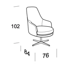 Poltrona modello Queen Collezione esclusiva ad un prezzo vantaggioso