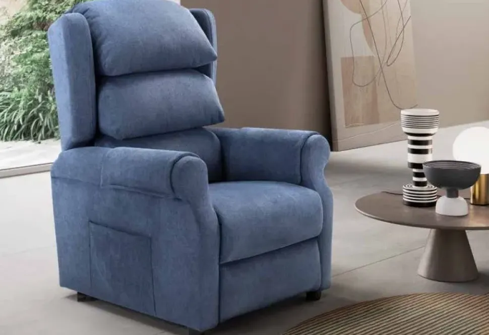 Poltrona Nuvola con movimento relax a marchio Egoitaliano con uno sconto imperdibile