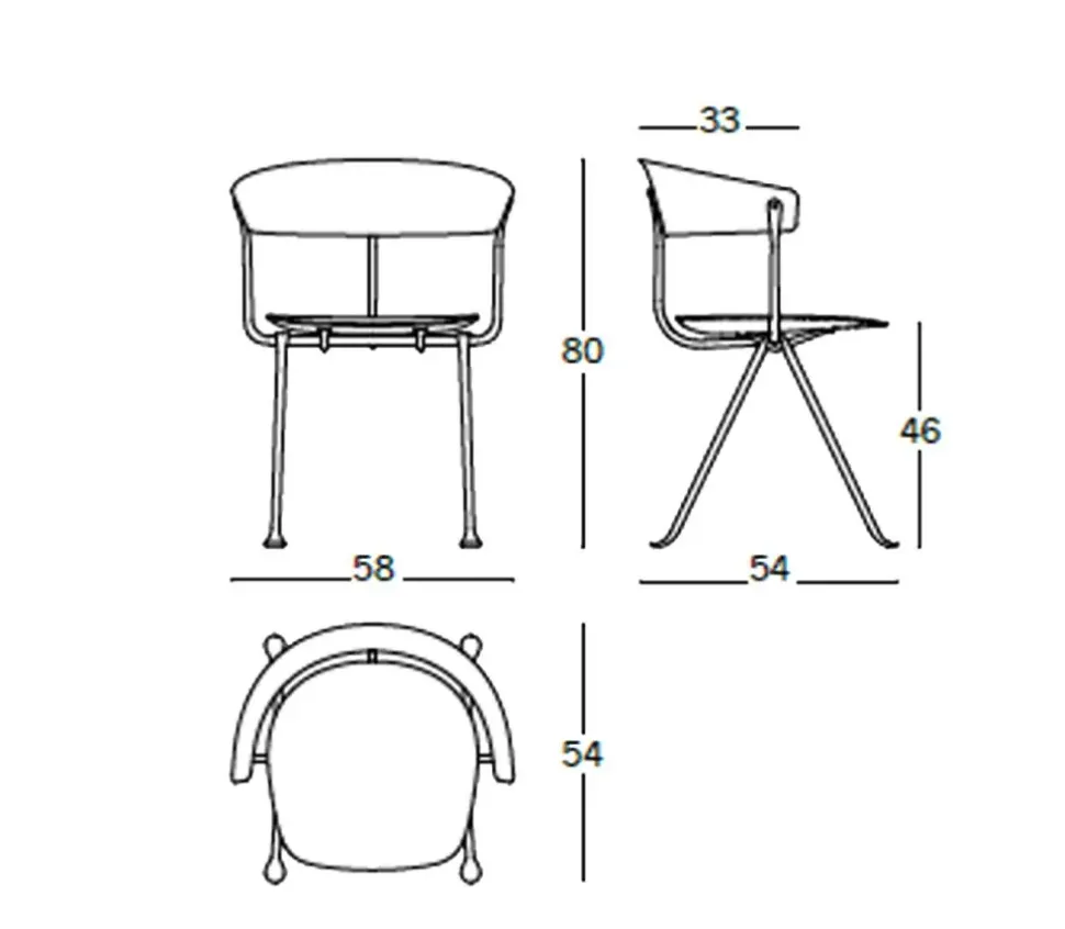 Poltrona Poltroncina lowchair in pelle magis Magis in Pelle SCONTATA