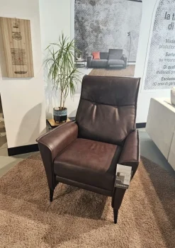 Poltrona relax Con movimento relax Petra Divanidea in Offerta Outlet