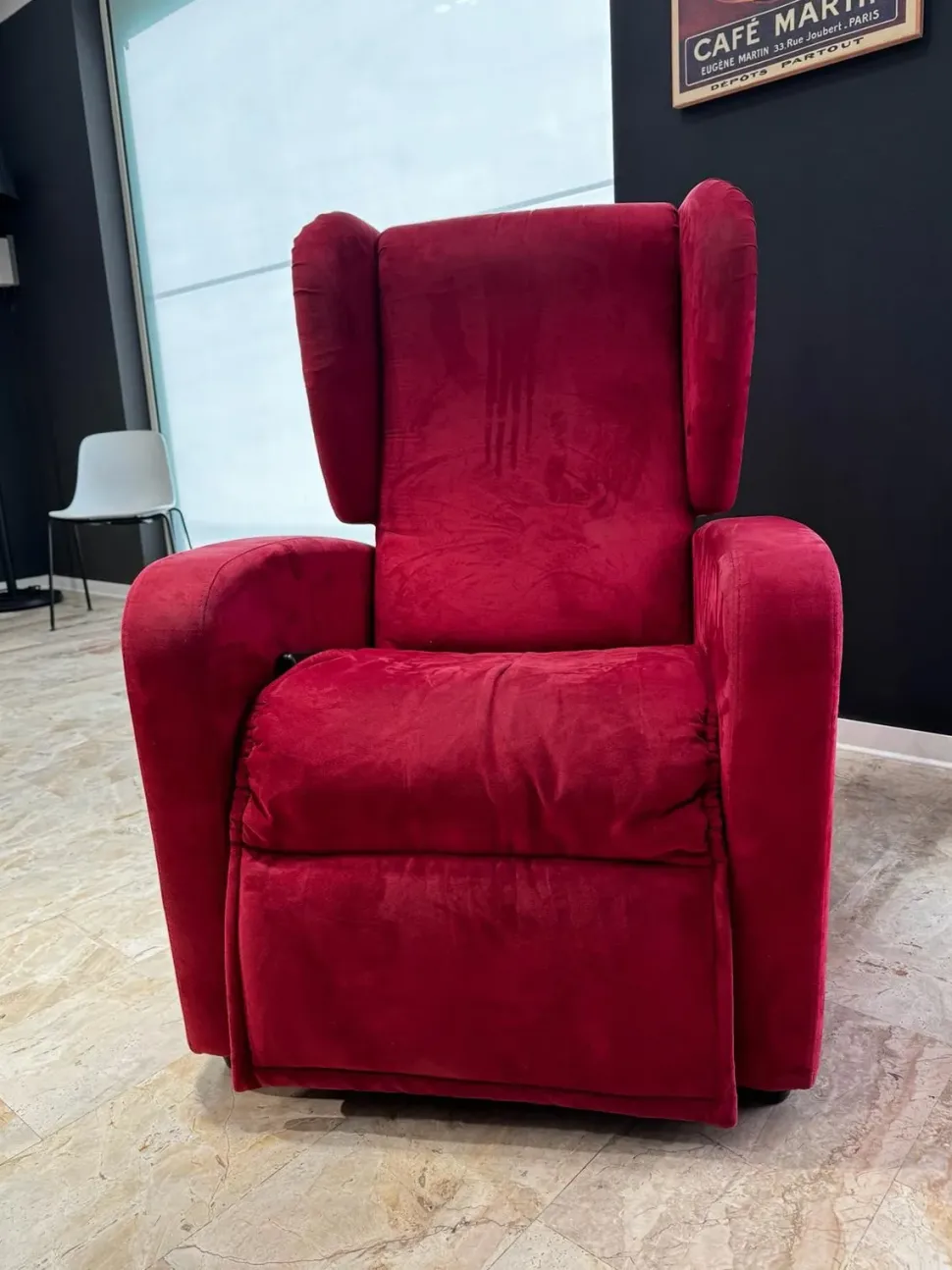 Poltrona relax in Microfibra Loretta Poltromot salotti scontata