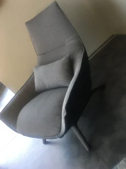 Poltrona relax in Pelle Ermes Misuraemme